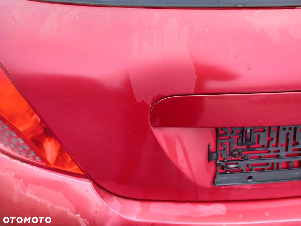 PEUGEOT 207 KLAPA BAGAŻNIKA TYLNA TYŁ KOLOR: EKQ - 4