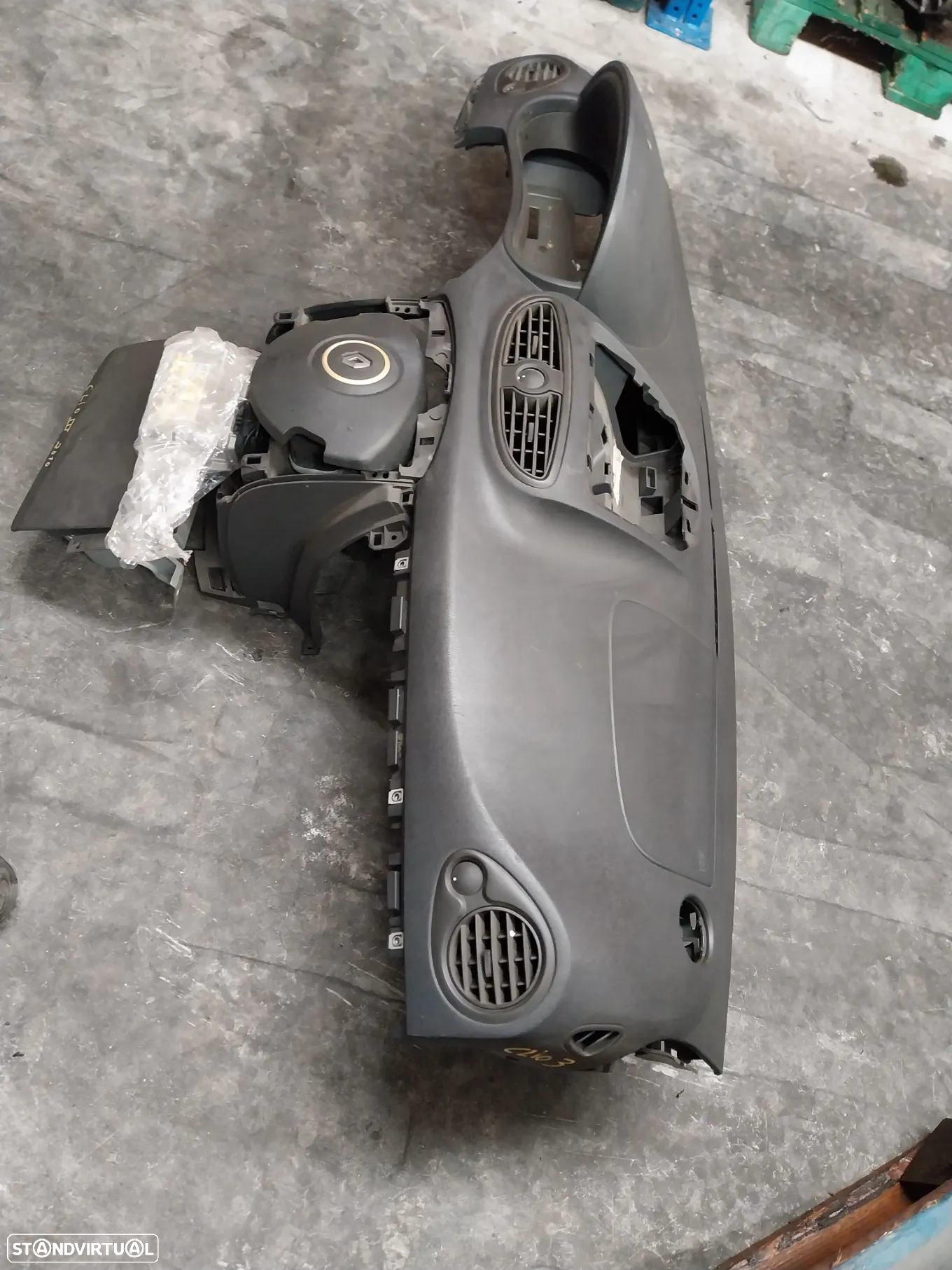 Kit airbag Renault Clio 3 ano 2010 - 2