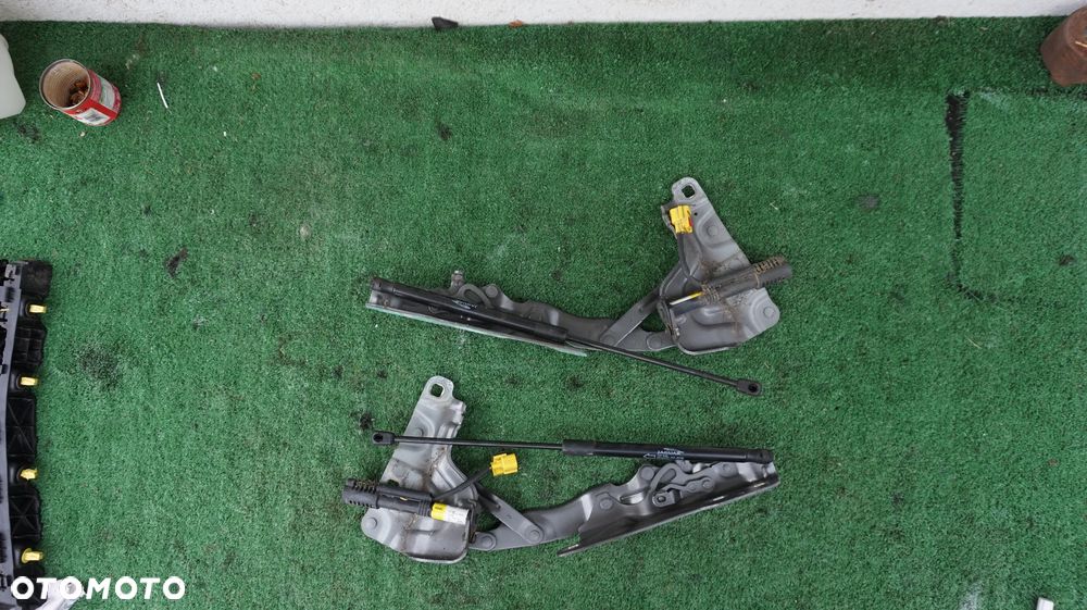 Jaguar XF II X260 zawias maski lewy prawy silownik napinacz pirotechniczny - 1