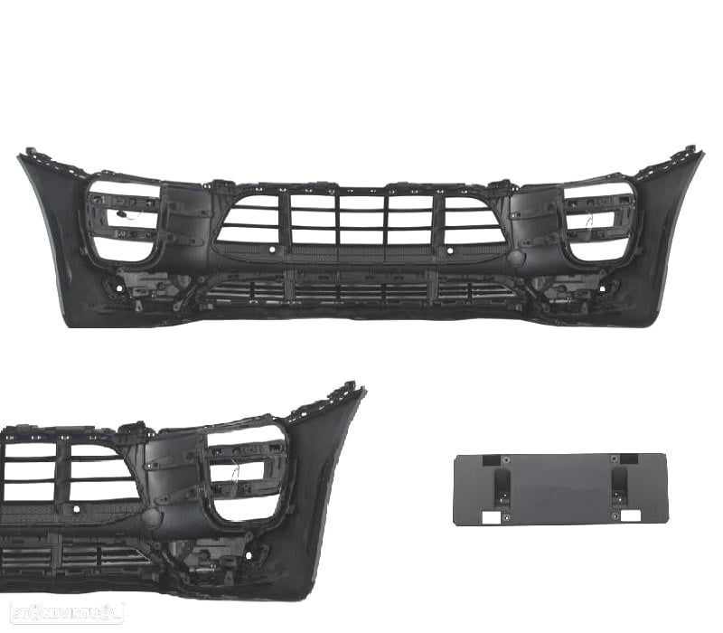 PARA-CHOQUES FRONTAL PORSCHE MACAN 14-17 LOOK TURBO - 2