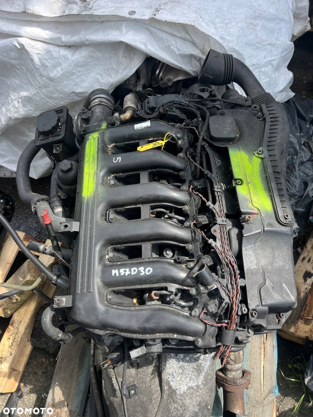 BMW SILNIK MOTOR 3.0 M57D30 306D1 M57TUE CAŁKOWICIE KOMPLETNY ŻELIWNY BLOK - 1
