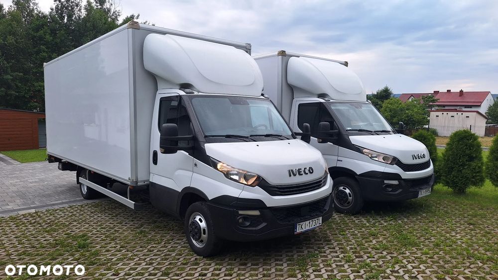 Iveco Daily 50C18 Hi-matic Kontener 11,5 palet 585 50C15 10 palet winda - 1