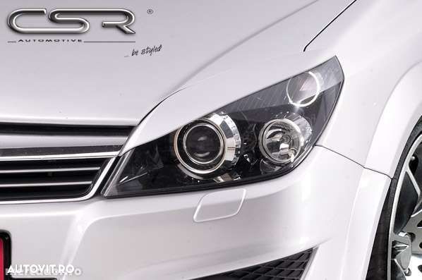 Pleoape faruri pentru Opel Astra H SB115 - 1