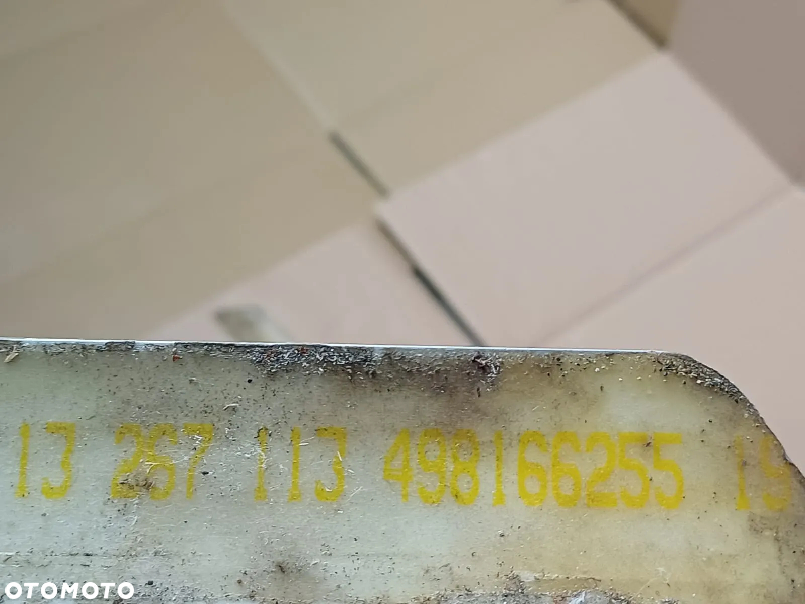 OPEL INSIGNIA A MERIVA Listwa nakładka progowa prawa lewa 13272117 13267113 - 4