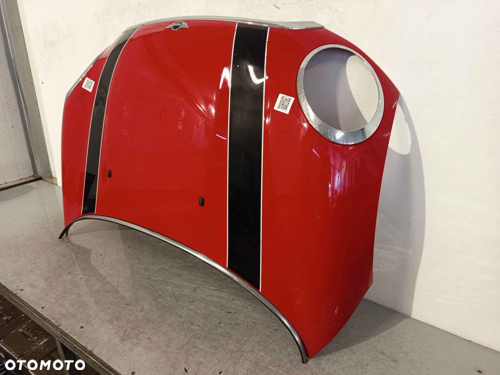 + MASKA POKRYWA SILNIKA DO MINI COOPER R56 R55 851/3 CHILI RED CZERWONA - 2