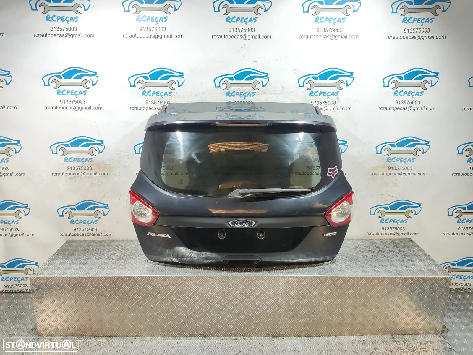 Tampa / Porta da Mala Ford Kuga I MK1 - Farolins | Limpa Vidros | Forra | Stop - 2