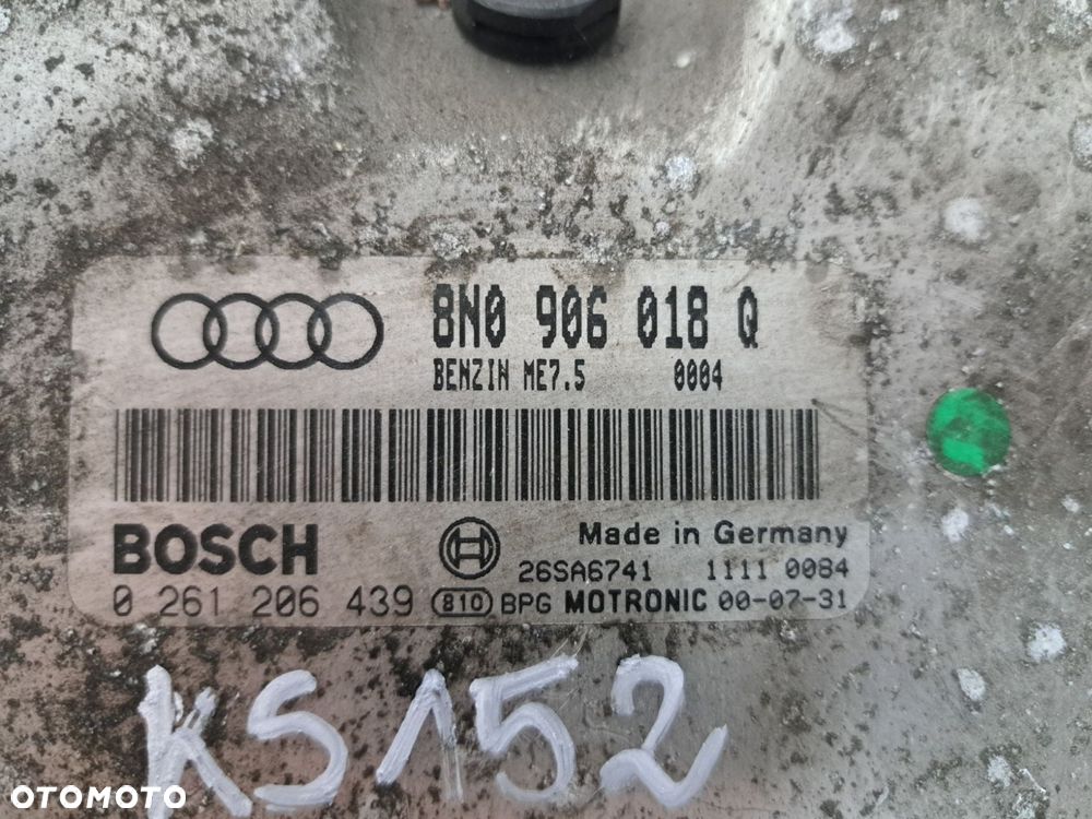 AUDI 8N0 906 018Q KOMPUTER  STEROWNIK  SILNIKA - 2