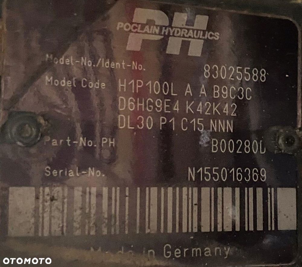 POMPA HYDRODRIVE MERCEDES ACTROS A960 550 0883 - 4