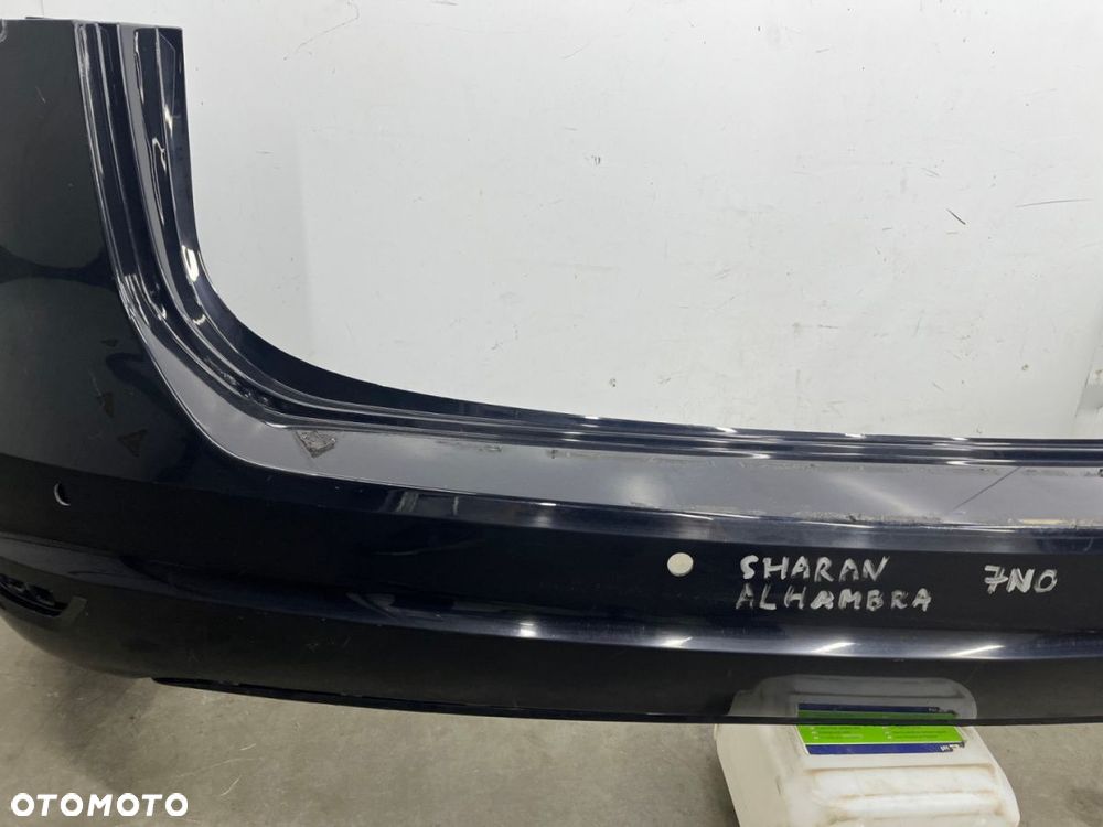 Zderzak tylny Vw Sharan 2 II Seat Alhambra 2 II 10-22r tył 4XPDC 7N0807421B - 6