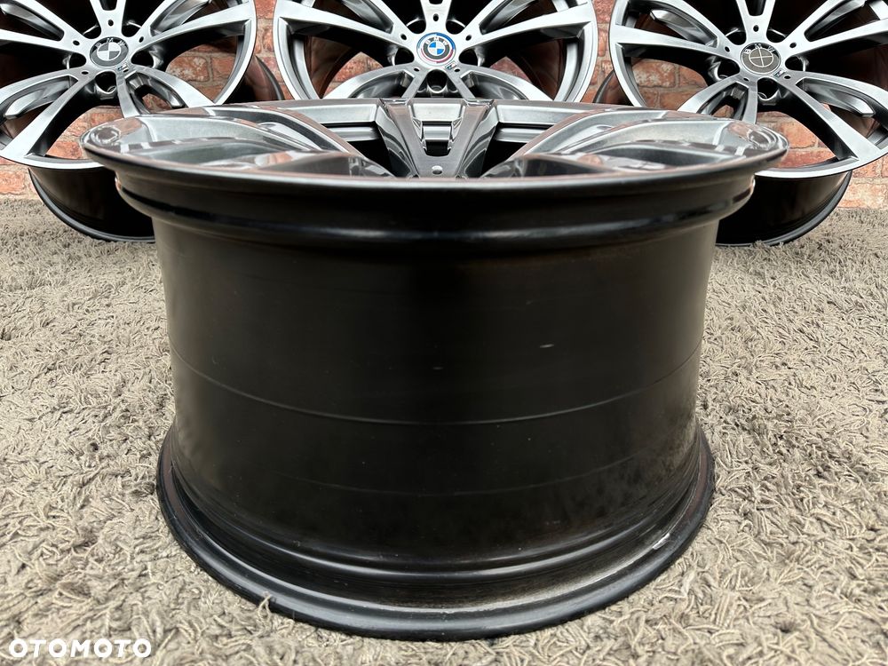 Oryginalne felgi BMW 20 M pakiet 5x120 X5 F15 Styling 469 E70 E53 X6 E71 F16 F01 E38 E60 E65 SUV 10j ET40 11j ET37 7846790 74.1mm 7846791 alufelgi Shadow Chrome - 16