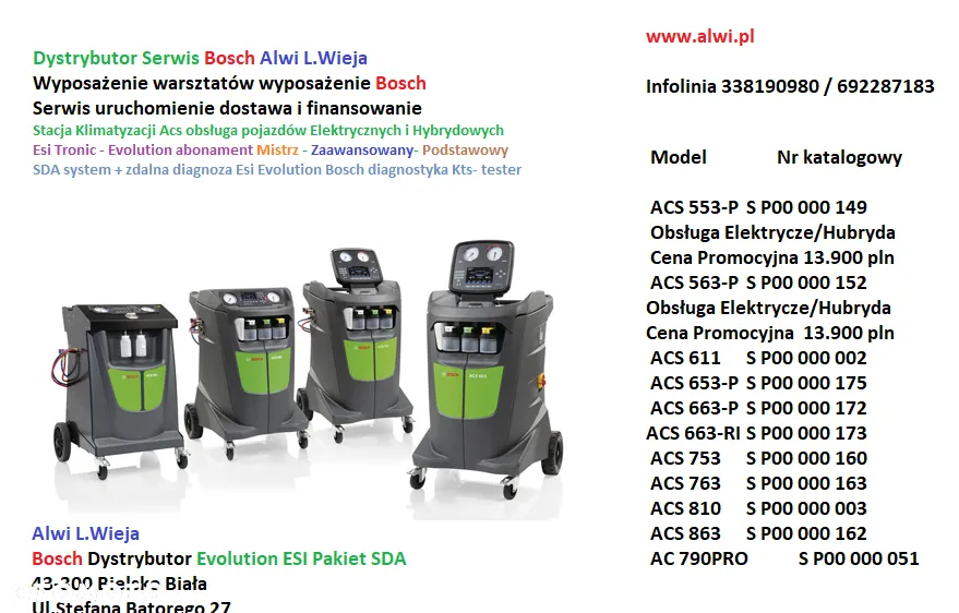 Kts 960 tester Bosch plus szafka zestaw okazja - 22