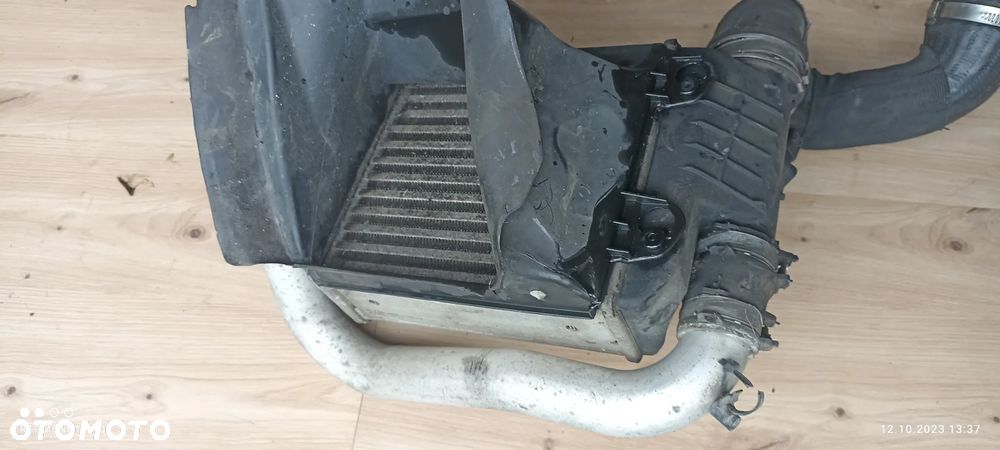 AUDI A6 C6 3.0 TDI ASB INTERCOOLER LEWY CHŁODNICA POWIETRZA KOMPLETNY