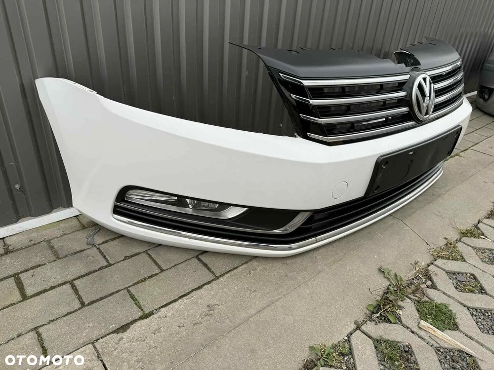 Vw Passat B7 Zderzak Przód Przedni Kompletny LB9A 10-14 - 7