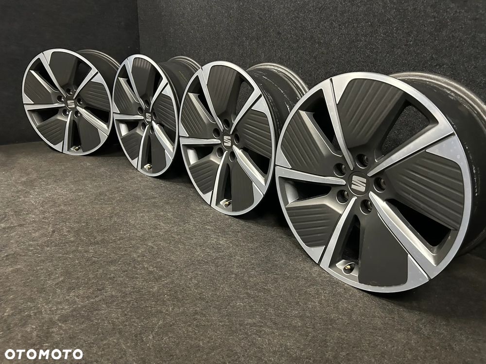 Alufelgi Seat Leon IV, III, Altea, Ateca, VW Golf 6, 7, 8, Touran 18 cali 5x112 4szt. Ładne! - 1