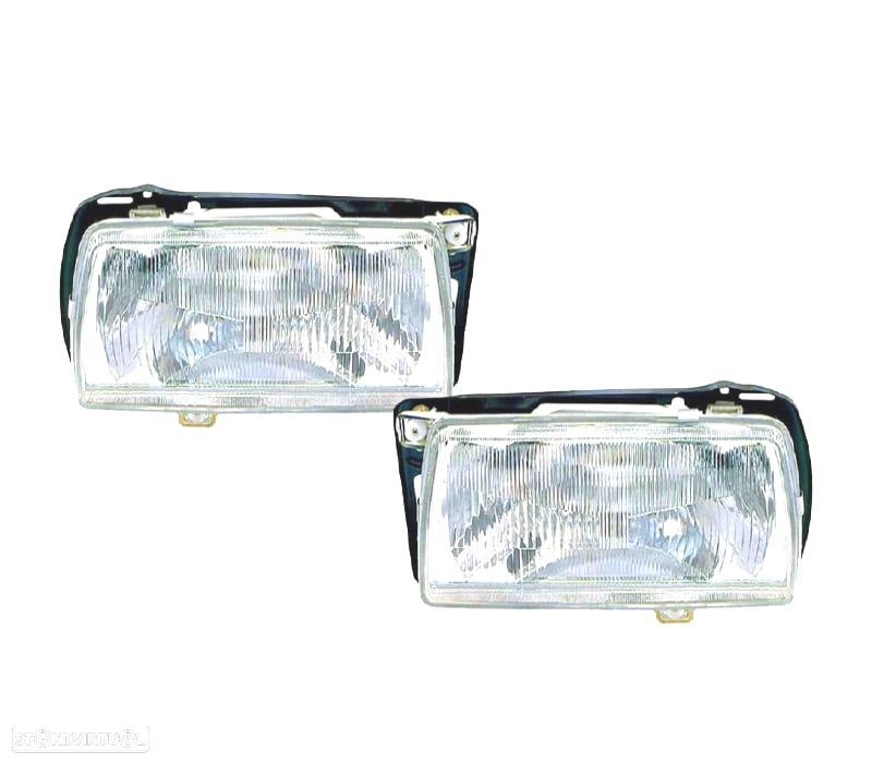 FARÓIS OPTICAS PARA VOLKSWAGEN VW JETTA II 84-91 - 1