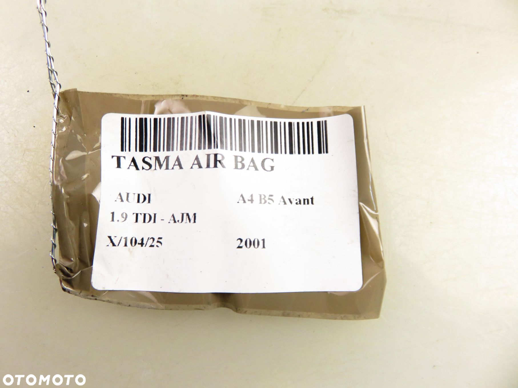 TAŚMA AIRBAG AUDI A4 B5 Avant 1J0959654AC - 2