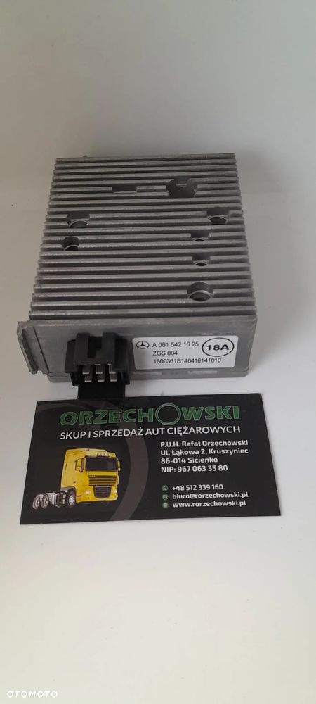 Mercedes Actros MP4 przetwornica napięcia 1224 18A     0015421625 - 2