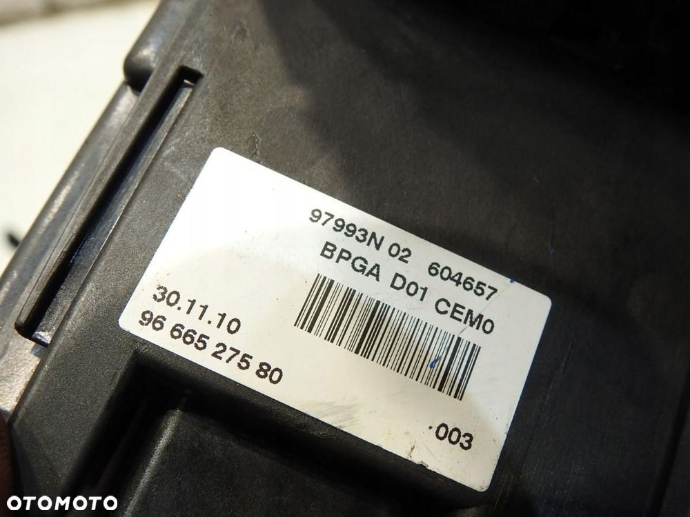 MODUŁ AKUMULATORA PEUGEOT 308 I 2.0 HDI 9666527580 - 5