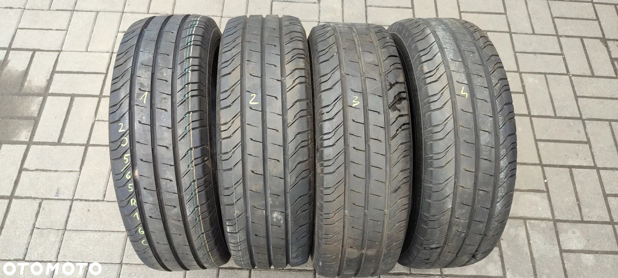 OPONY LETNIE 205/65R16C CONTINENTAL CONTIVANCONTACT 200 (3218) Komplet - 1
