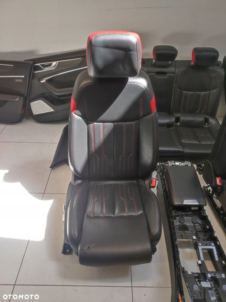 WNĘTRZE FOTELE KANAPA TAPICERKA AUDI A6 RS6 C8 KOMBI - 7