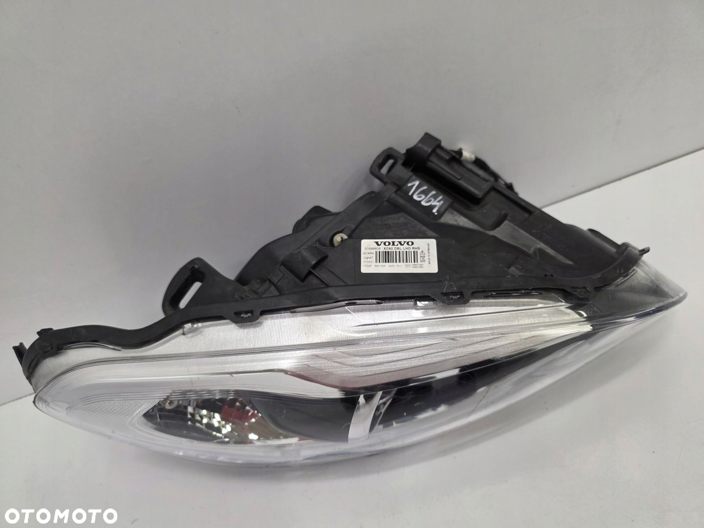 LAMPA PRZÓD PRZEDNIA PRAWA VOLVO XC60 LIFT XENON 13 - 16 31698809 EUROPA - 5