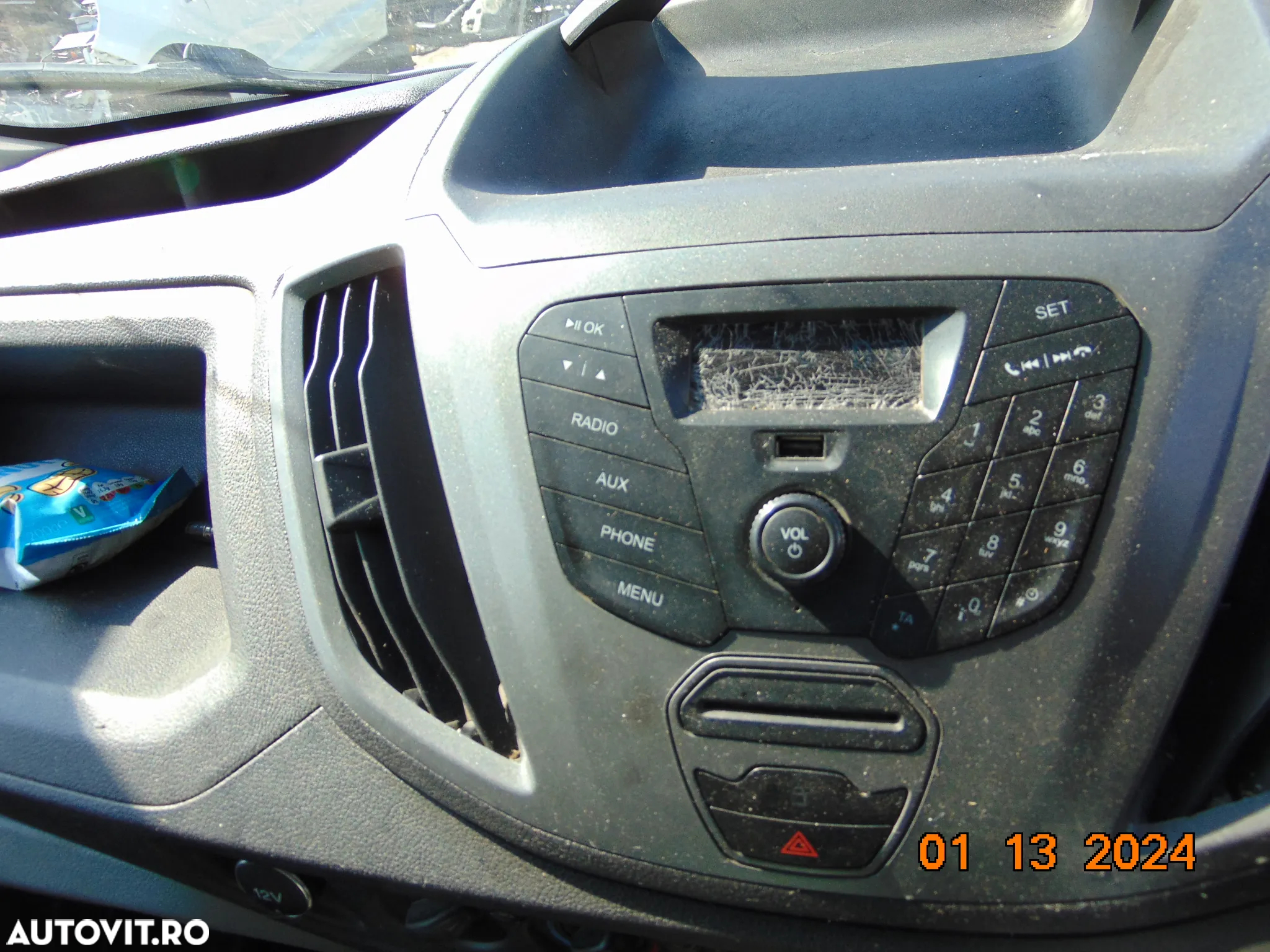 Radio Ford Transit dupa 2014 radio cu USb stick transit custom connect dezmembrez - 2