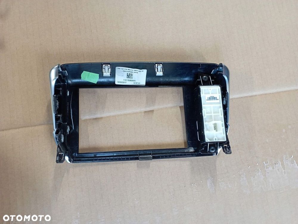PEUGEOT 2008 WYŚWIETLACZ EKRAN RAMKA MOCOWANIE 9812046980 9673861377 - 3
