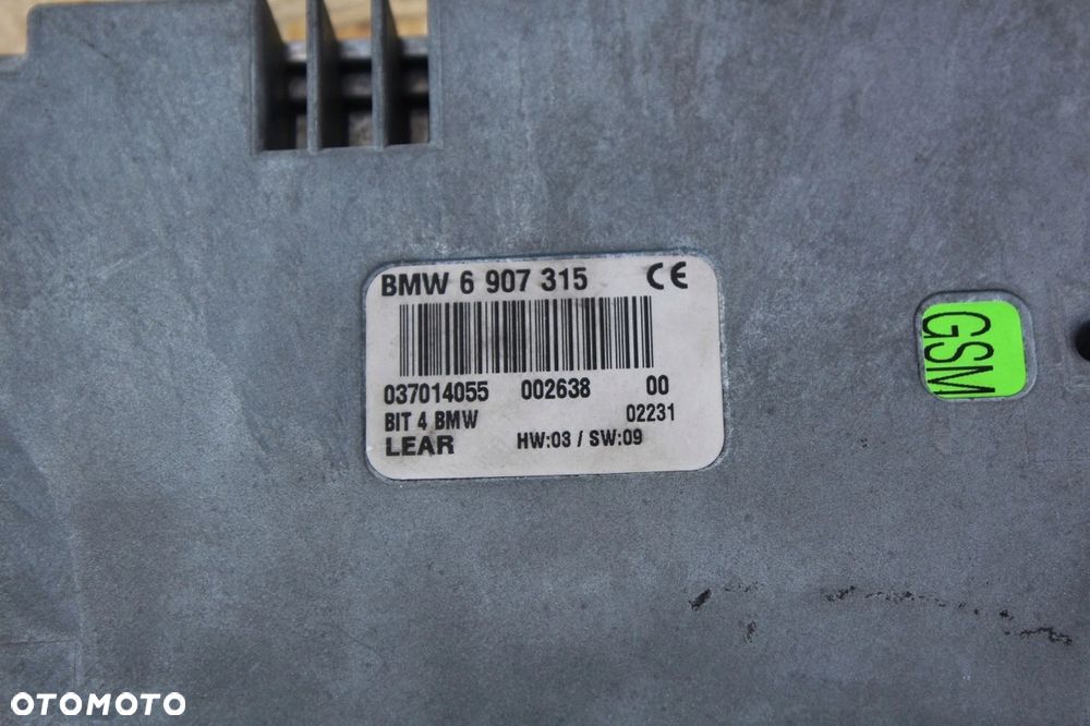 Wzmacniacz telefonu moduł BMW e39 6907315 LEAR - 2