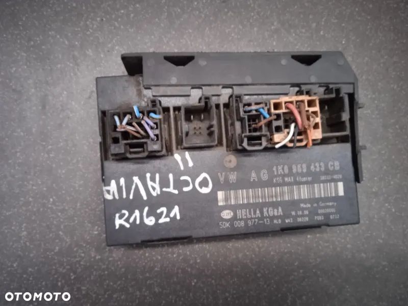 MODUŁ KOMFORTU Samochód Skoda Octavia II  1k0959433cb 1z1907348 - 1