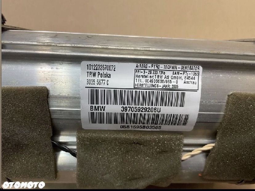 30355677 poduszka powietrzna pasażera airbag bmw 3 e90 e91 - 3