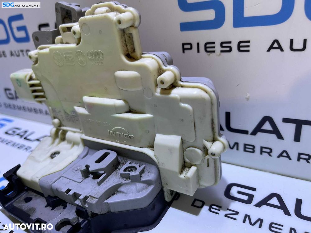 Broasca Incuietoare pentru Usa Portiera Stanga Spate cu 8 Pini la Mufa Seat Leon 1P 2006 - 2013 Cod 1P0839015 [D0580] - 6