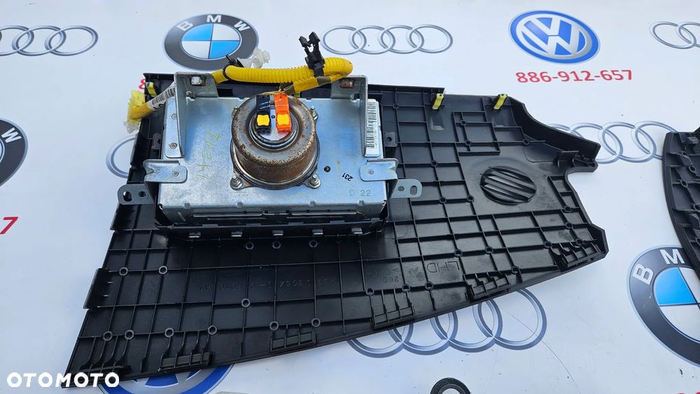 TOYOTA COROLLA VERSO II 2 2004- Poduszka powietrza kierowcy pasażera Kolanówka Airbag Pasy bezpieczeństwa prawy lewy Sterownik airbag EUROPA - 11