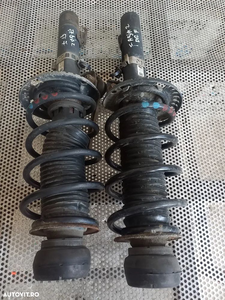 Ansamblu Telescop Arc Flansa Stanga Dreapta Fata Audi A2 Skoda Fabia 2 Roomster Praktik - 2