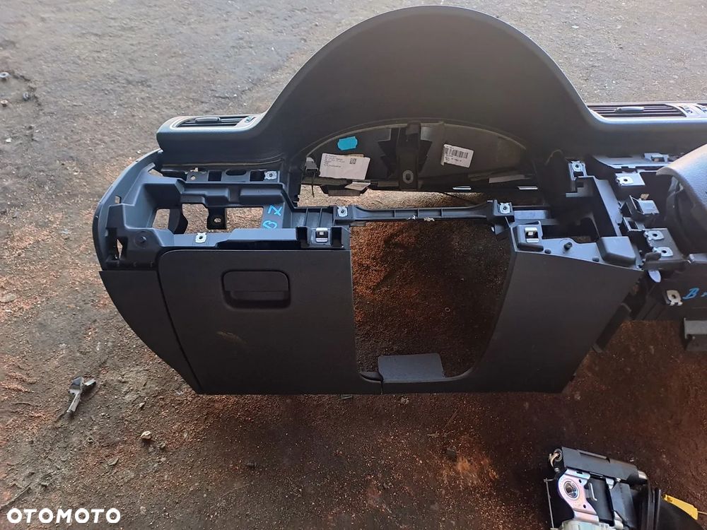 VW PASSAT B7 10- DESKA ROZDZIELCZA AIRBAG PASY KONSOLA - 6