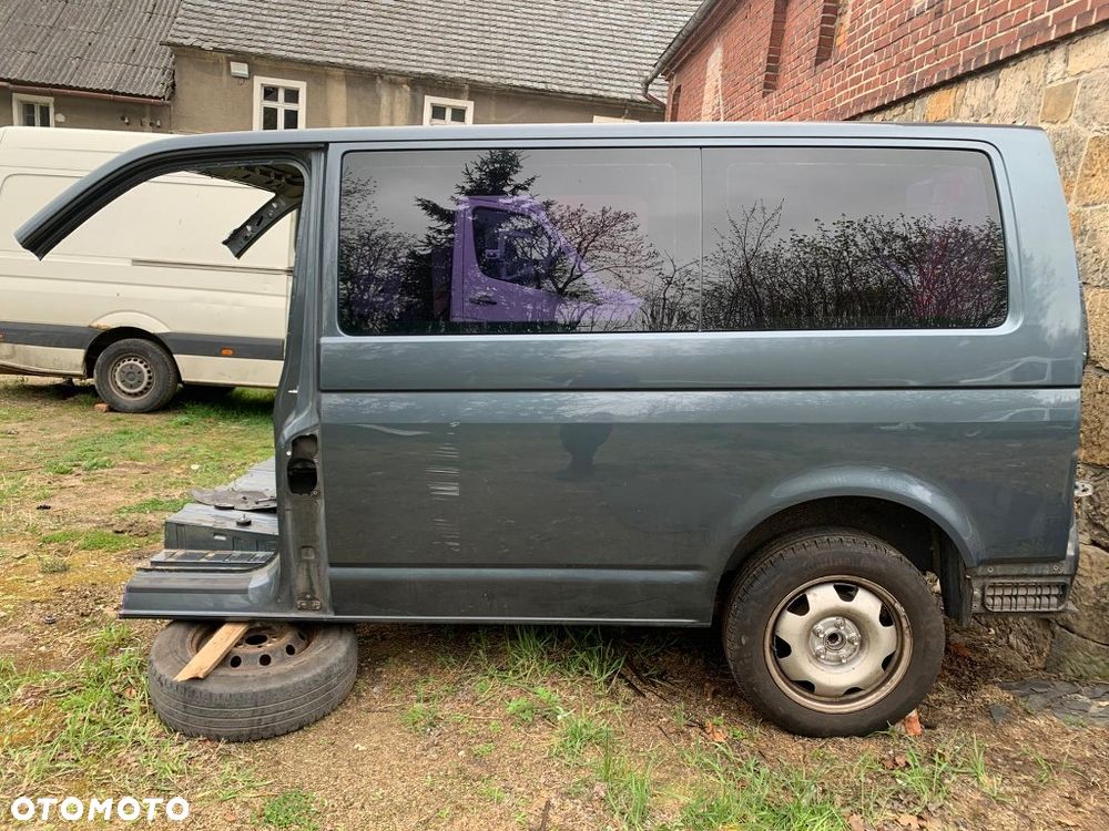 błotnik tylny lewy tył ćwiartka próg słupek vw transporter t5 t6 osobowy krótki l1h1 - 2
