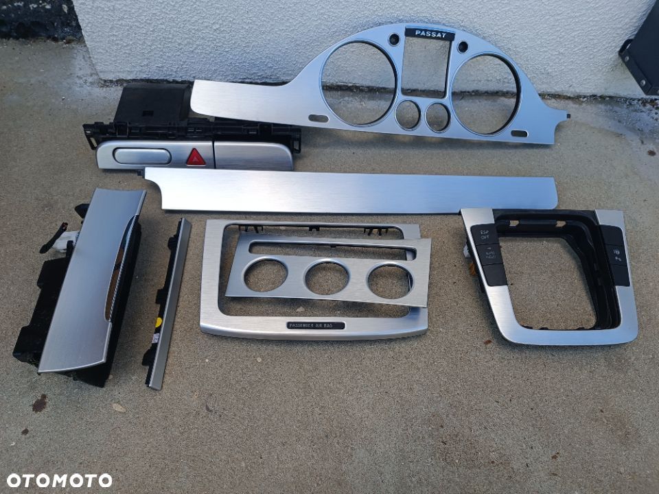 VW PASSAT B6 DEKORY KONSOLI KOMPLET EU ROZNE - 19