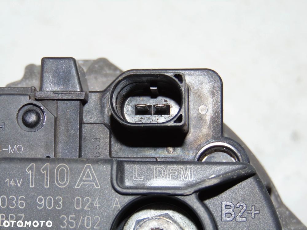 ORYGINAŁ alternator 036903024A 110A VW Volkswagen Golf 4 IV Bora benzyna 1.6 - 12