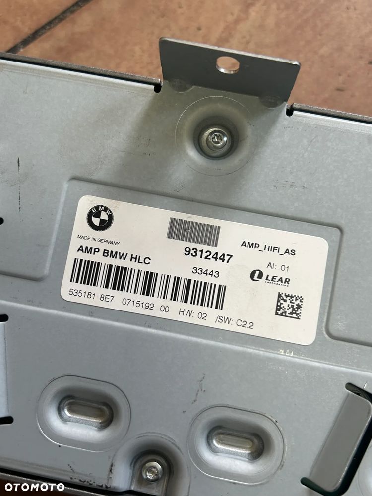WZMACNIACZ HIFI BMW F30 9312447 - 3