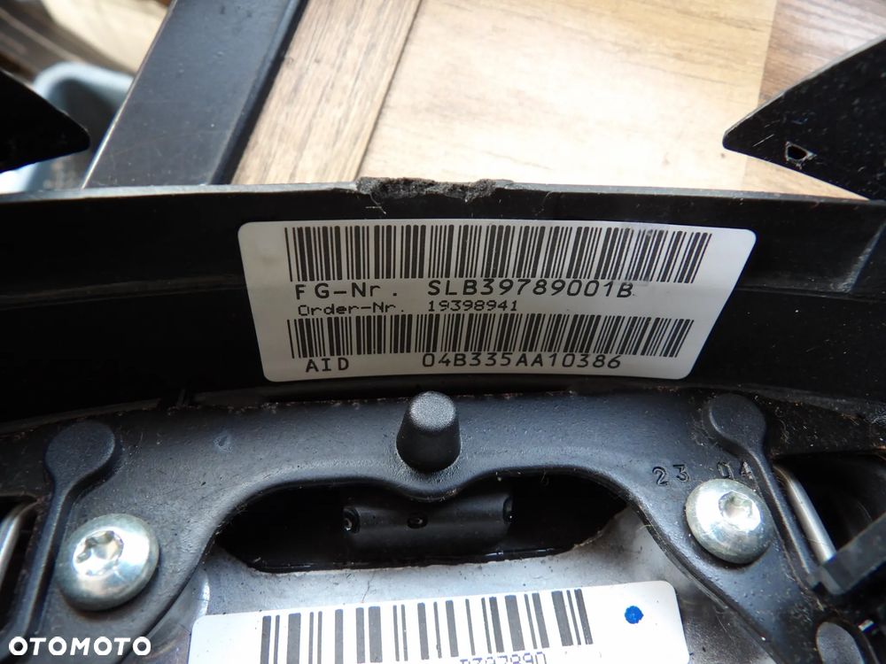 BMW - E60,E61 - PRZED LIFT - KIEROWNICA MULTIFUNKCYJNA - PODUSZKA AIRBAG - KOMPLET - 6953324  6017189 - 2