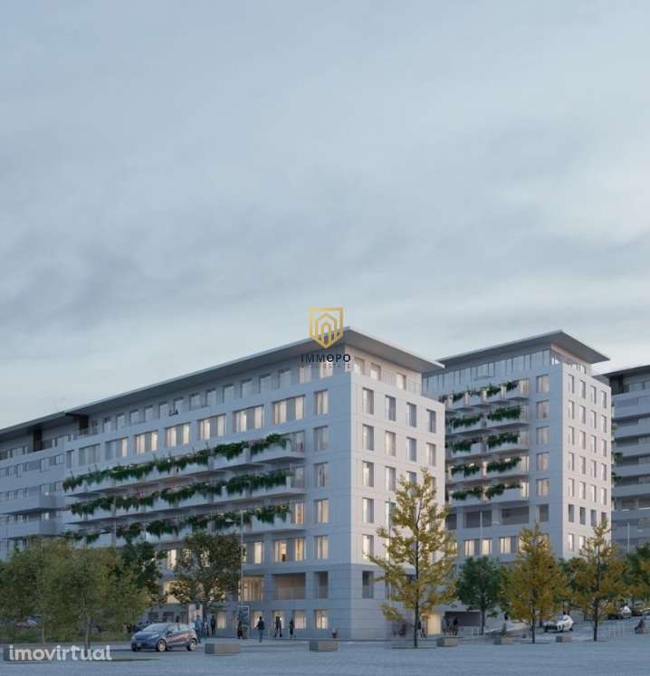 Apartamento T2 novo , com garagem e varanda - Grande imagem: 3/16