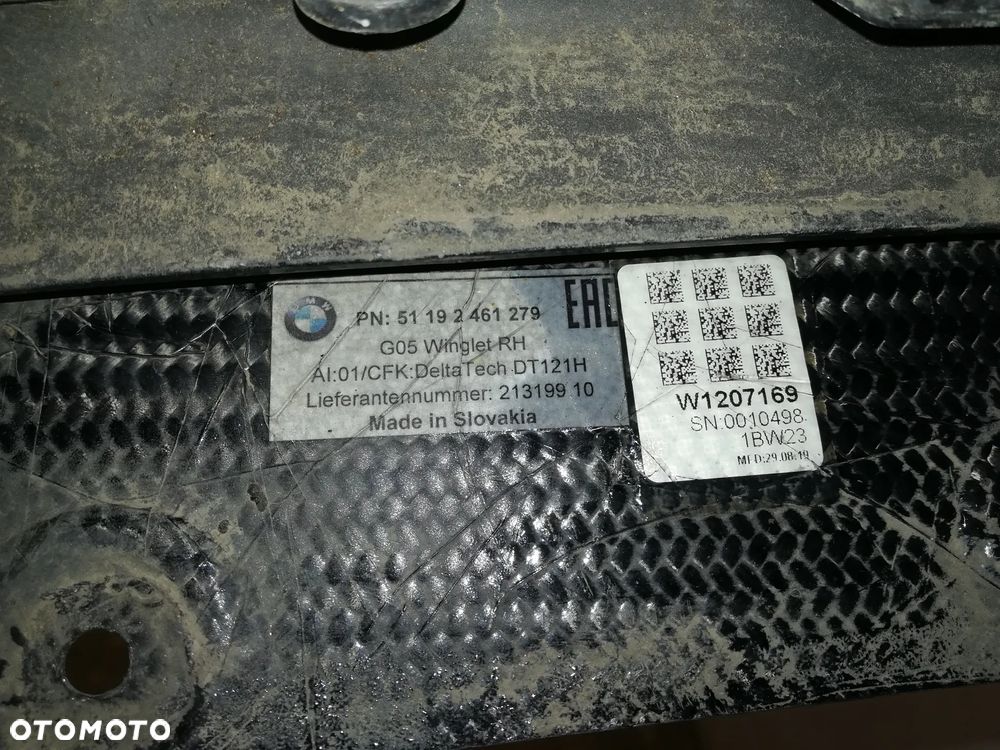 BMW X5 G05 M-performance zderzak tylni tył Carbon - 9