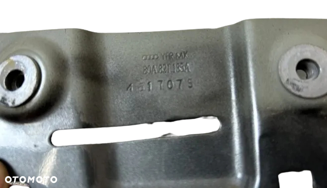 AUDI Q5 80A 17-23r lewy przedni wspornik błotnika uchwyt mocowanie lewe 80A821131A / Wspornik uchwyt błotnika przedniego Audi A6 C8 2019- 4K0821131 - 3