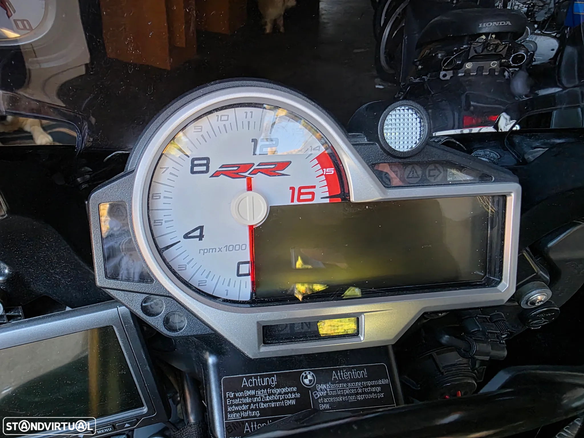BMW S 1000 RR JANTES CARBONO ESCAPE COMPLETO ARROW C/NOVA ACEITO RETOMA - 25