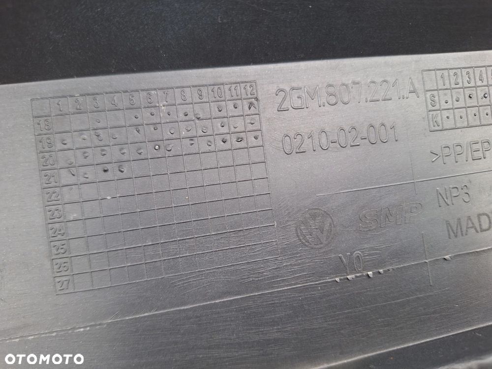 VW T-Cross T CROSS R-line 2GM 18-22 NIE KLEJONY! CAŁY ZDERZAK PRZÓD PRZEDNI ORYG. VW 2GM807221A WYSYŁKA 24H - 13