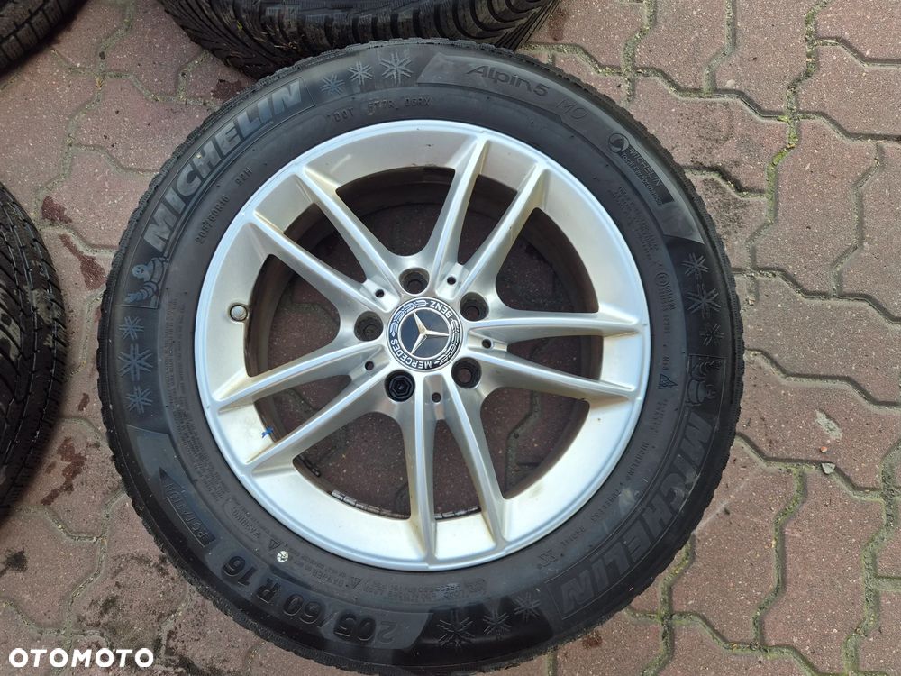 KOŁA FELGI OPONY ZIMOWE 205/60/16   MERCEDES B KLASA W247 W177  Michelin 2025  5x112  et44 - 17