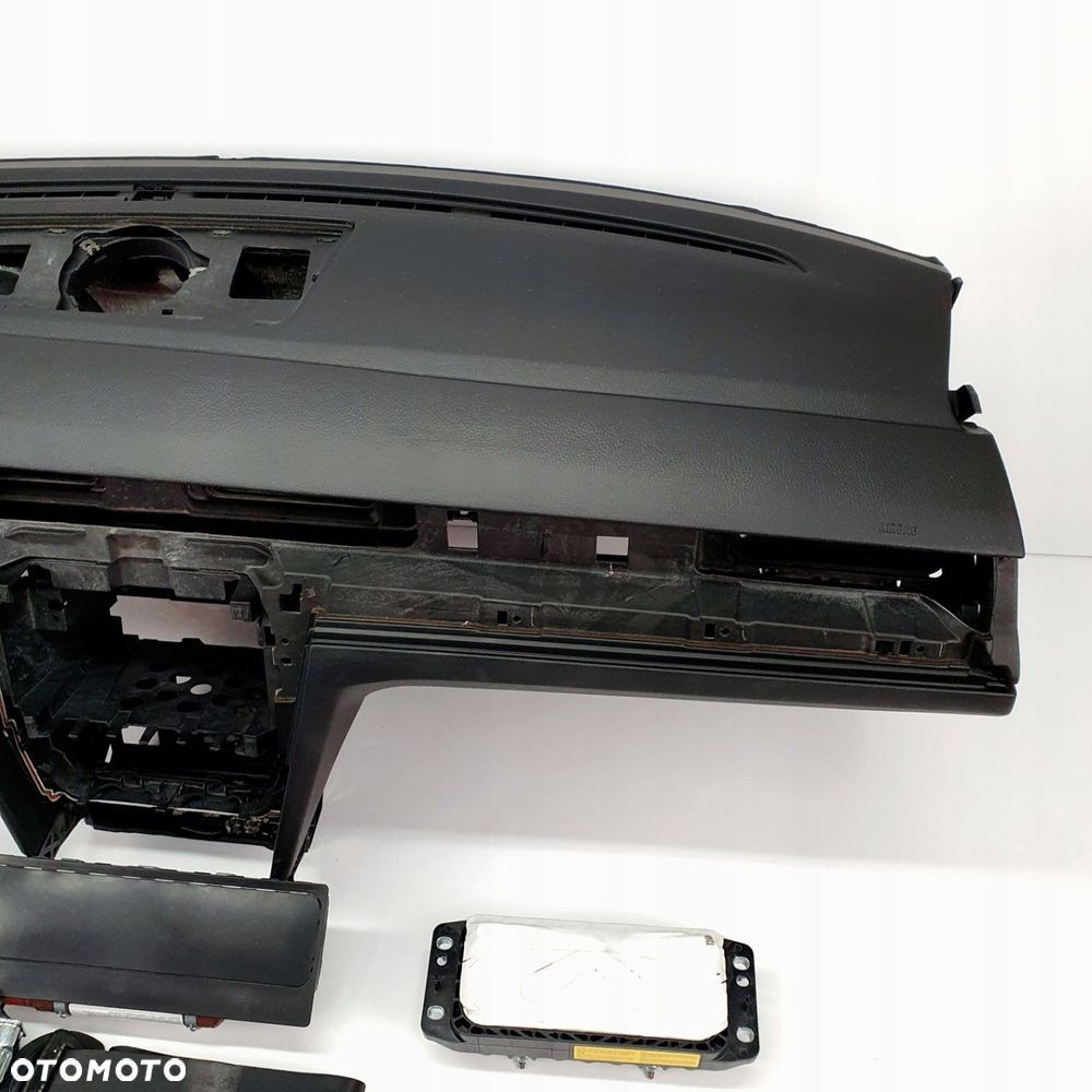 VW PASSAT B8 DESKA ROZDZIELCZA KONSOLA KOKPIT PULPIT PODUSZKI AIRBAG AIR BAG PASY KIT SET - 10
