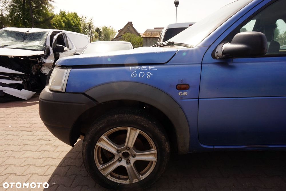 MASKA ZDERZAK BŁOTNIKI LAMPY FREELANDER I L314 608  LAND ROVER 1997-2000 NIEBIESKI PRZÓD KOMPLETNY - 8