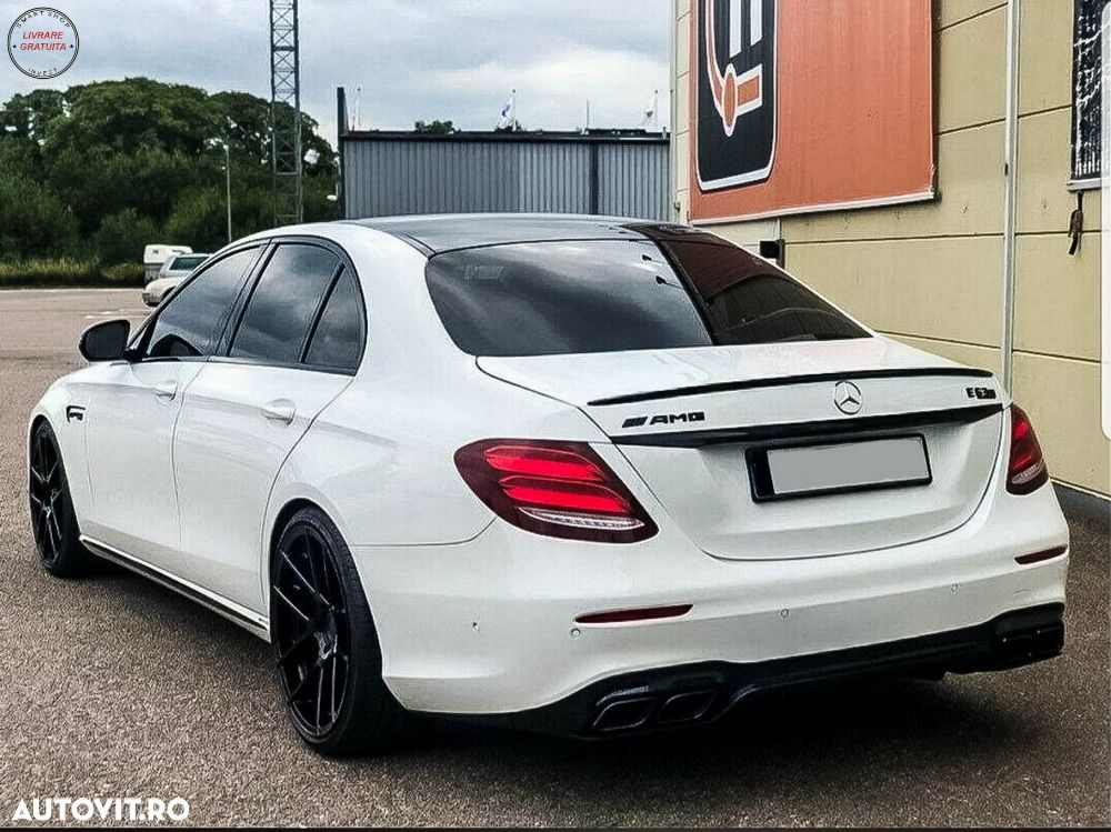 Kit Exterior Mercedes E-Class W213 (2016-2019) E63 Design Ornamente Tobe Negre- livrare gratuita - 25