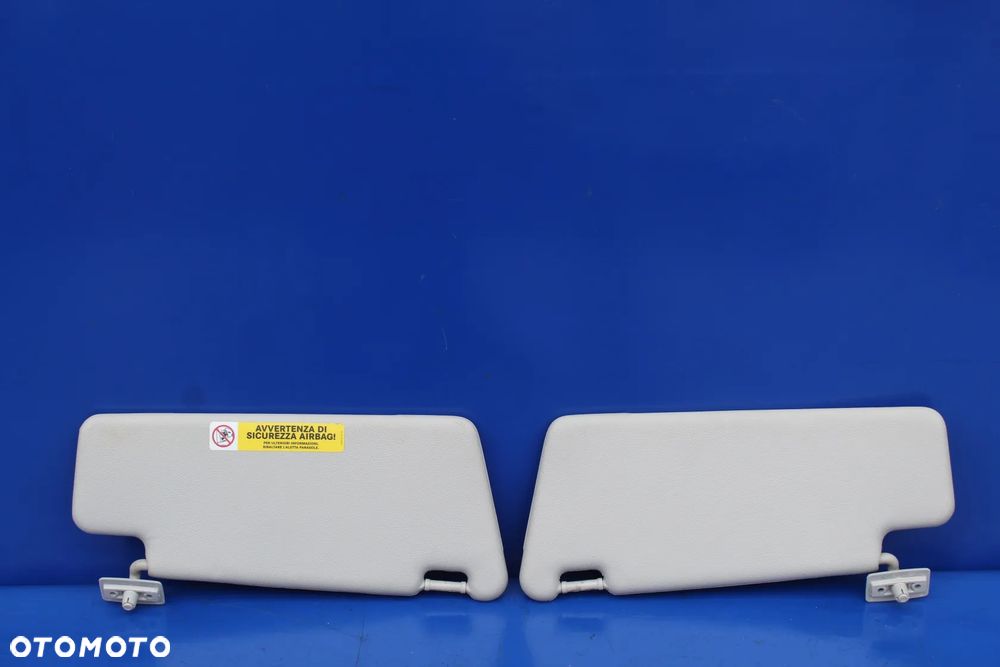 Osłony przeciwsłoneczne słoneczniki daszki komplet OE Mercedes SL R230 W230 - 7