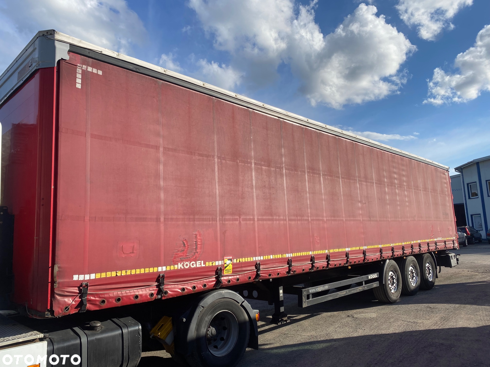 Kögel S24 STANDARD SAF TARCZE INTRAAX 2015 - 2